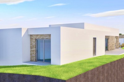 Baugrundstück 857 m2 im Zentrum von Istrien, für den Bau einer Villa mit Swimmingpool, Karojba, Istrien 8